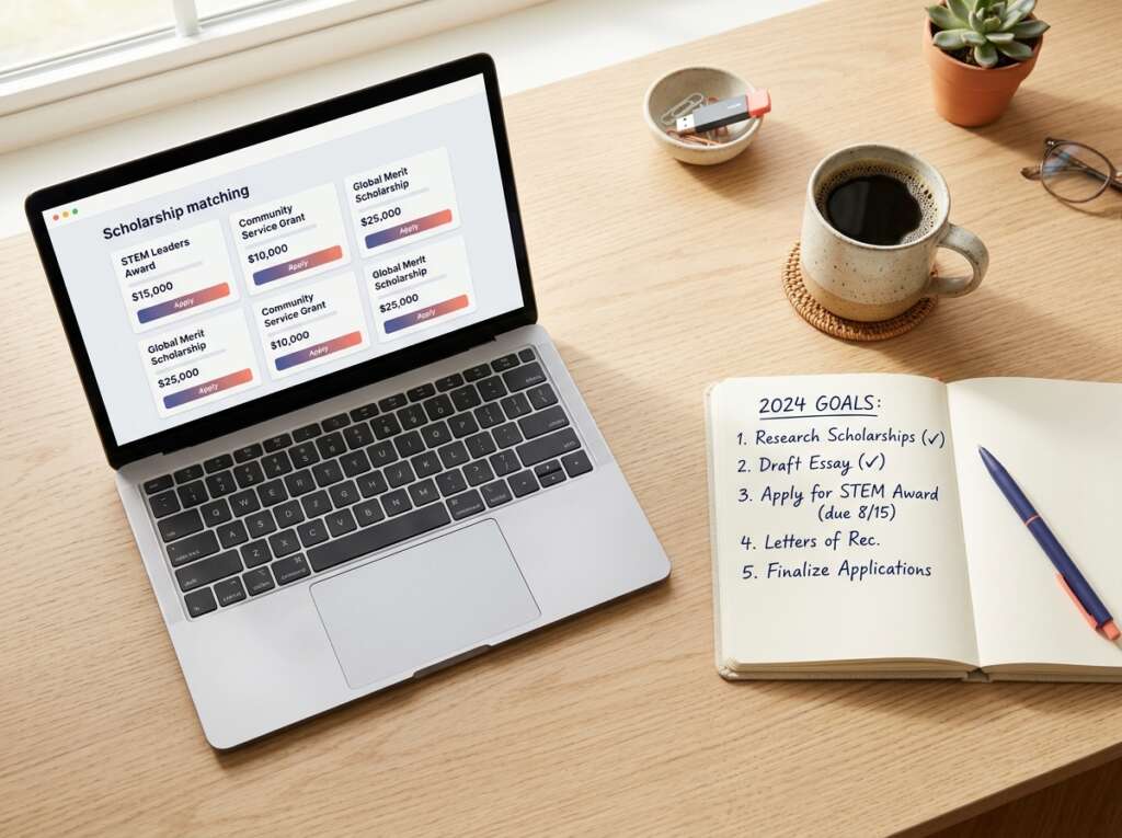 Using Scholarship Match to find scholarships a Nigerian student qualifies for.