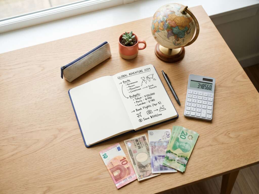 Comparing proof of funds amounts for Canada, the UK, Germany and Australia.