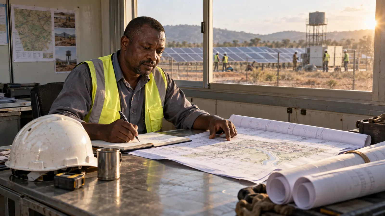 A Nigerian engineer connecting professional experience to development goals for a Commonwealth Scholarship application.
