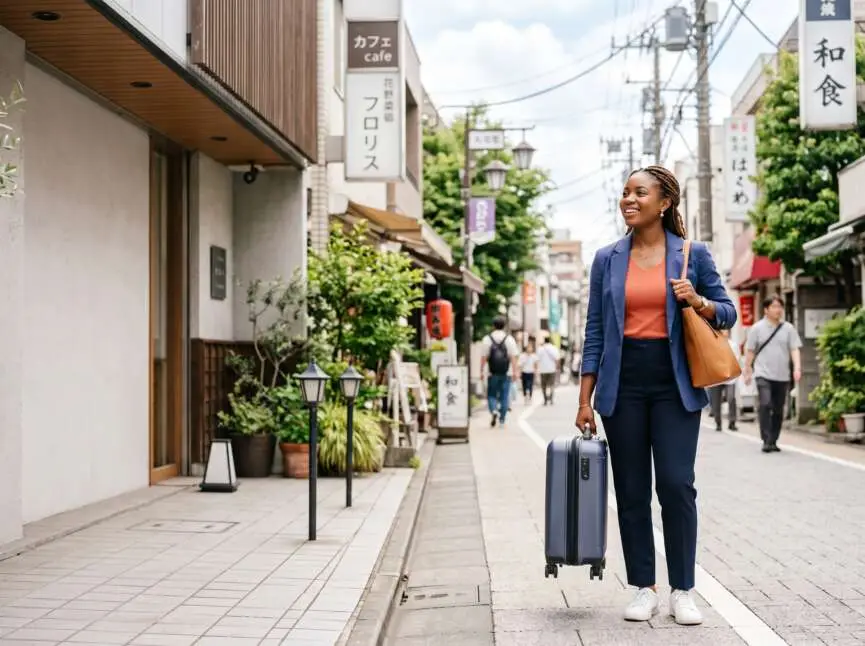 The J-Find visa, a young Nigerian arriving in Japan to job hunt for two years.